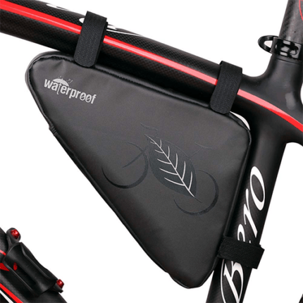 Bolsa triangular para accesorios de marco de bicicleta NDakter resistente al agua